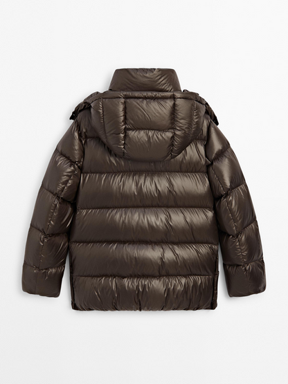 Kelly Premium Hooded Puffer Jacket