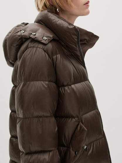 Kelly Premium Hooded Puffer Jacket