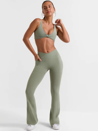 BO | FLARED SNATCHED LEGGING