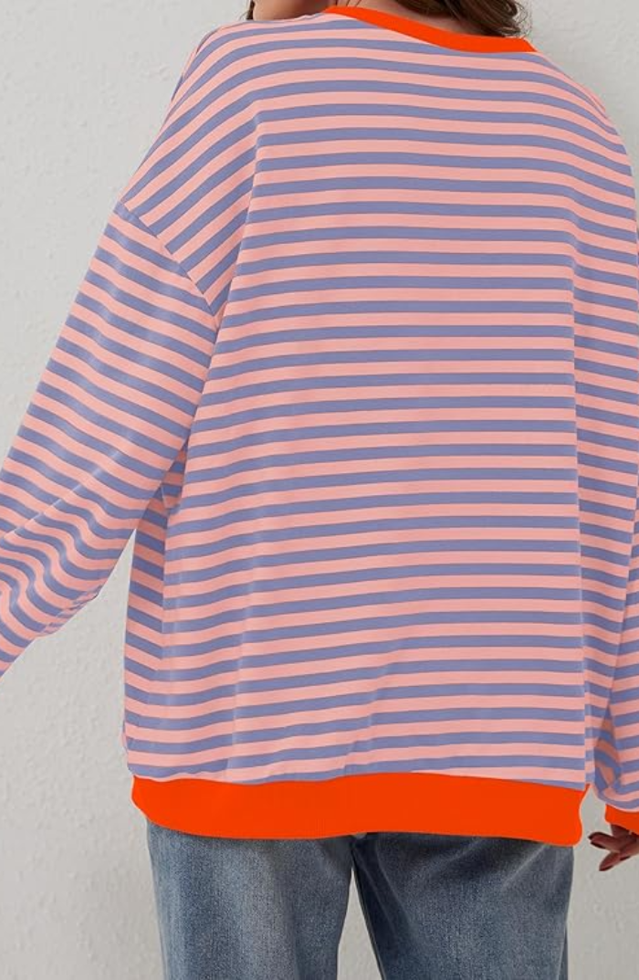 Emily™ | Oversized Striped Jumper