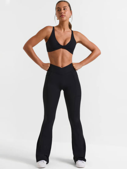 BO | FLARED SNATCHED LEGGING