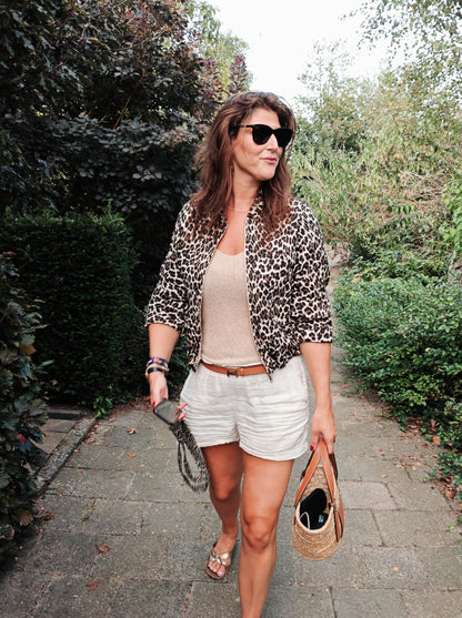 Beau bomber leopard