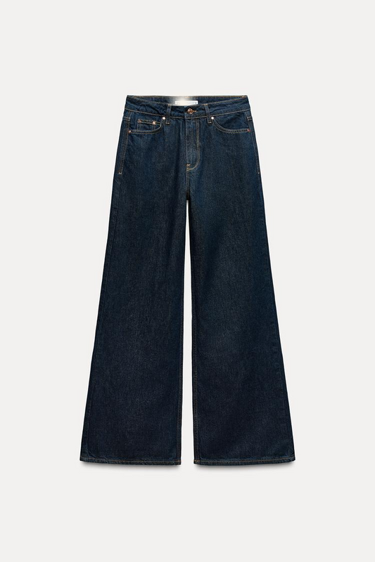 Wide Leg Jeans With High Waist