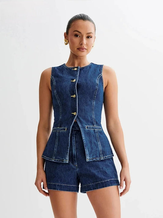 Chic Denim Ensemble™