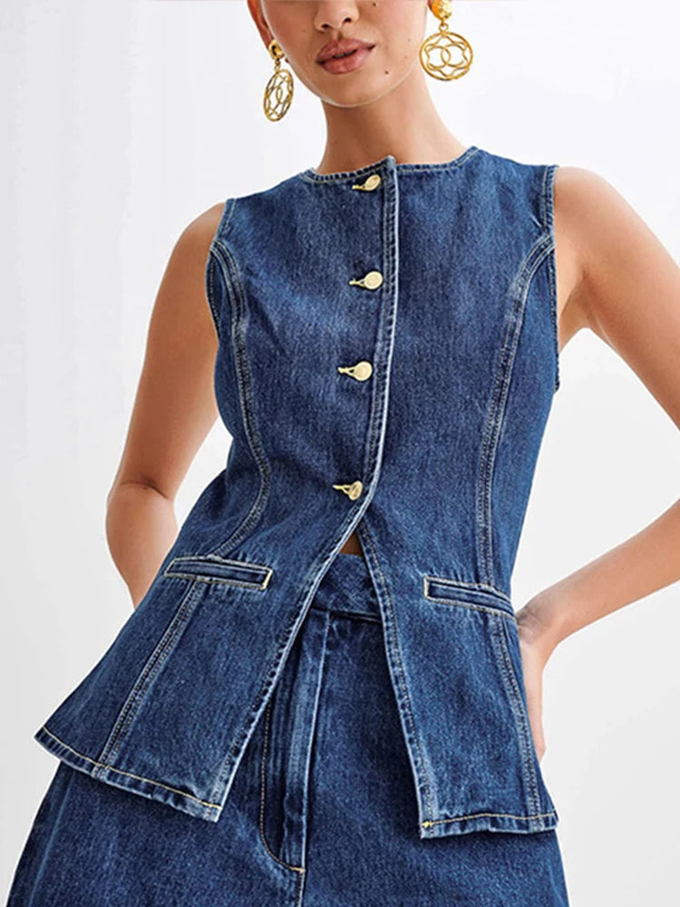 Chic Denim Ensemble™